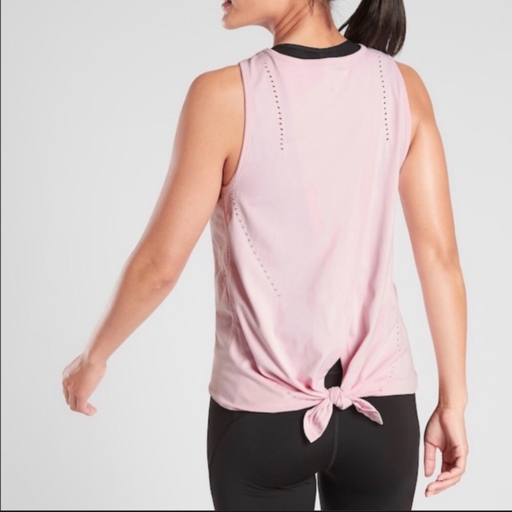 Athleta Foothill Split Back Athletic Tank Top Xs - image 1